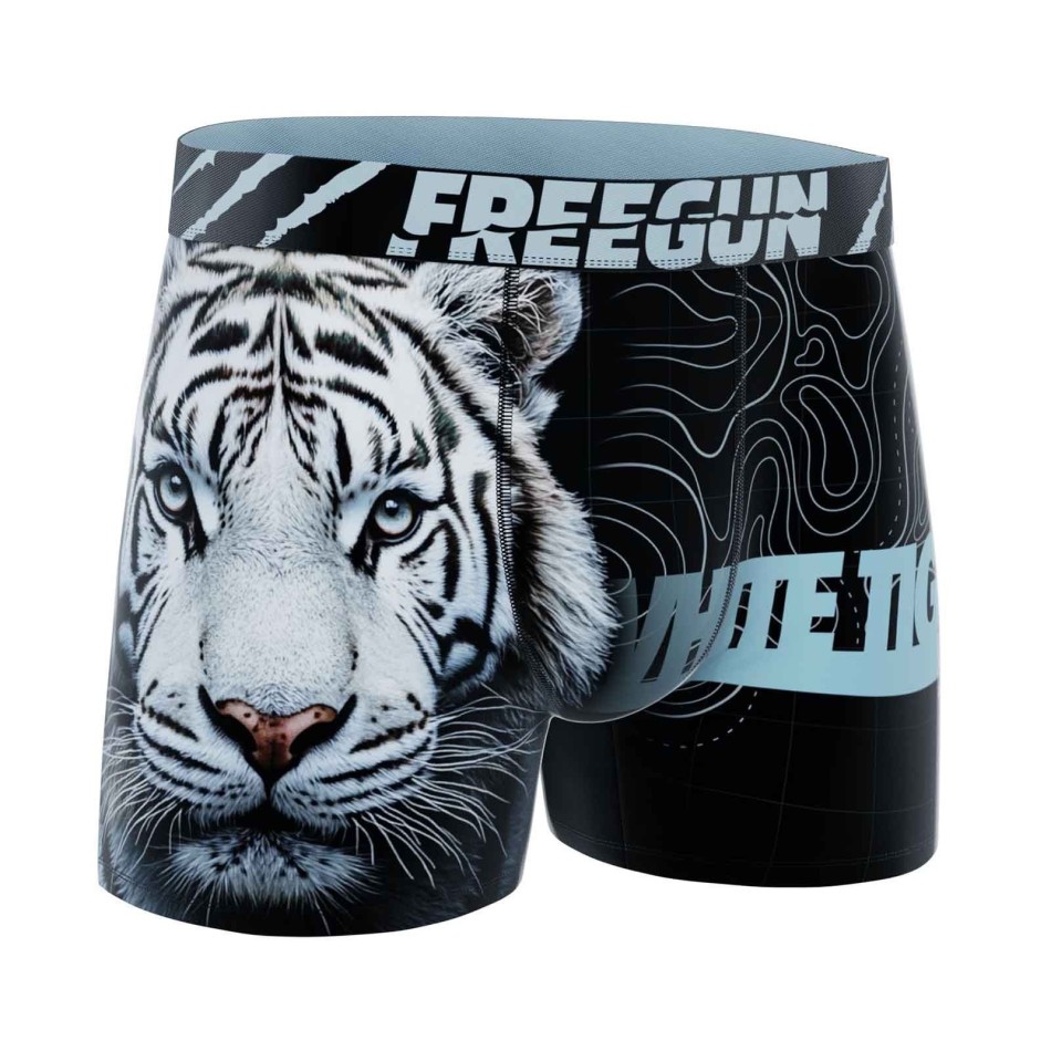 Tiger" Heren Microvezel Boxershort (Herenboxershorts) Freegun chez FrenchMarket