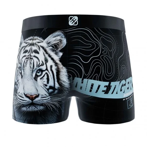Boxer uomo "Tiger" in microfibra (Boxer da uomo) Freegun chez FrenchMarket