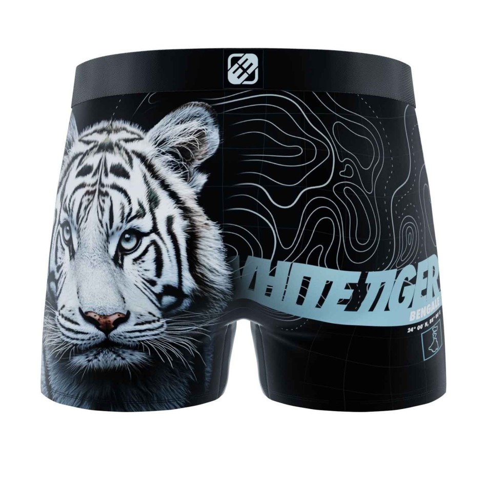 Boxer uomo "Tiger" in microfibra (Boxer da uomo) Freegun chez FrenchMarket