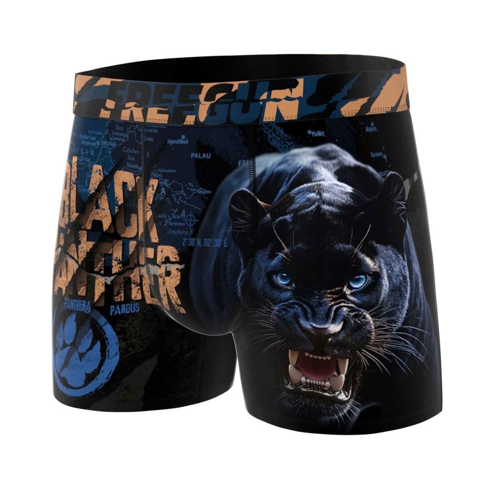 Boxer Homme Microfibre "Panthère"