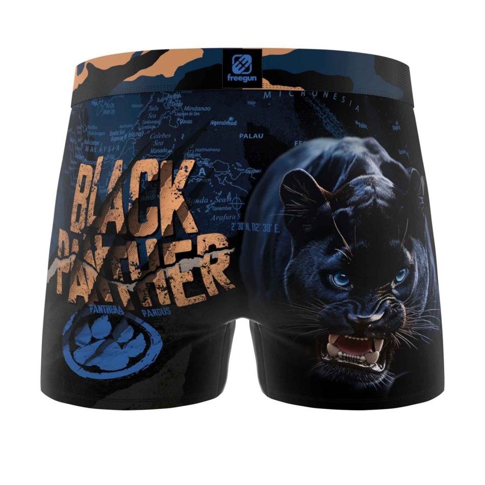 Boxer Homme Microfibre "Panthère"