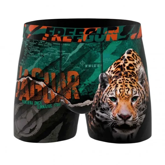 Boxer Homme Microfibre "Panthère" (Boxers Homme) Freegun chez FrenchMarket