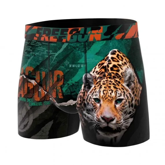 Boxer Mann Mikrofaser "Panther" (Boxershorts Mann) Freegun auf FrenchMarket