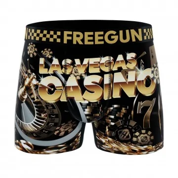 Boxer Homme Microfibre Collection Las Vegas (Boxers Homme) Freegun chez FrenchMarket