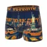 Boxer Homme Microfibre "NYC Taxi Yellow" (Boxers Homme) Freegun chez FrenchMarket