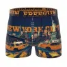 Boxer Homme Microfibre "NYC Taxi Yellow" (Boxers Homme) Freegun chez FrenchMarket