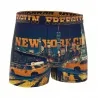 Boxer Homme Microfibre "NYC Taxi Yellow" (Boxers Homme) Freegun chez FrenchMarket