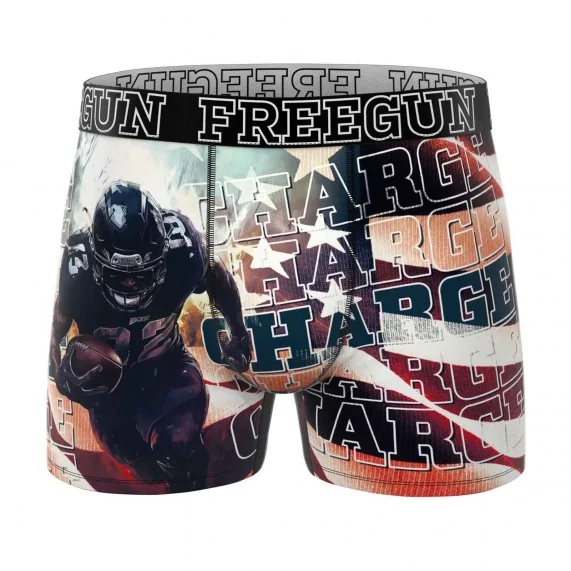 Boxer Homme Premium "Sport Foot US" (Boxers Homme) Freegun chez FrenchMarket