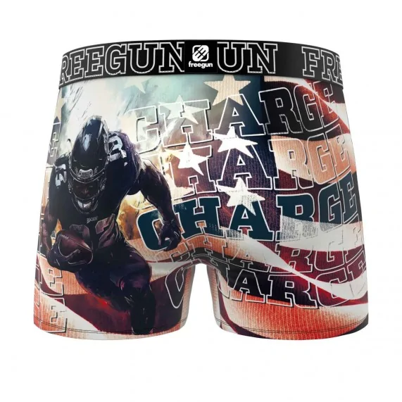 Boxer Homme Premium "Sport Foot US" (Boxers Homme) Freegun chez FrenchMarket