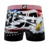 Boxer Homme Microfibre "Collection USA" (Boxers Homme) Freegun chez FrenchMarket
