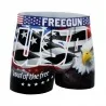 Boxer Homme Microfibre "Collection USA" (Boxers Homme) Freegun chez FrenchMarket