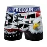 Boxer Herren Kollektion USA (Boxershorts Mann) Freegun auf FrenchMarket