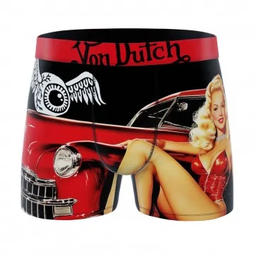 Boxer Mann Mikrofaser "Pin-Up" (Boxershorts Mann) Von Dutch auf FrenchMarket