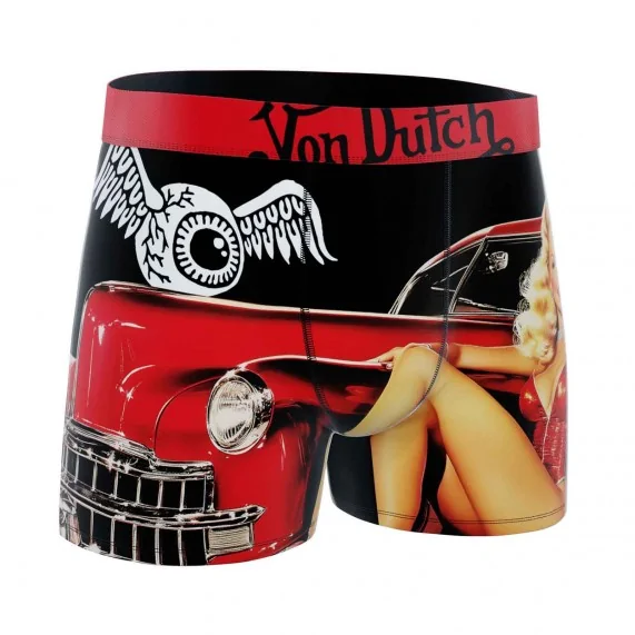 Boxer Mann Mikrofaser "Pin-Up" (Boxershorts Mann) Von Dutch auf FrenchMarket