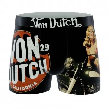 Boxer da uomo "Pin-Up" in microfibra (Boxer da uomo) Von Dutch chez FrenchMarket