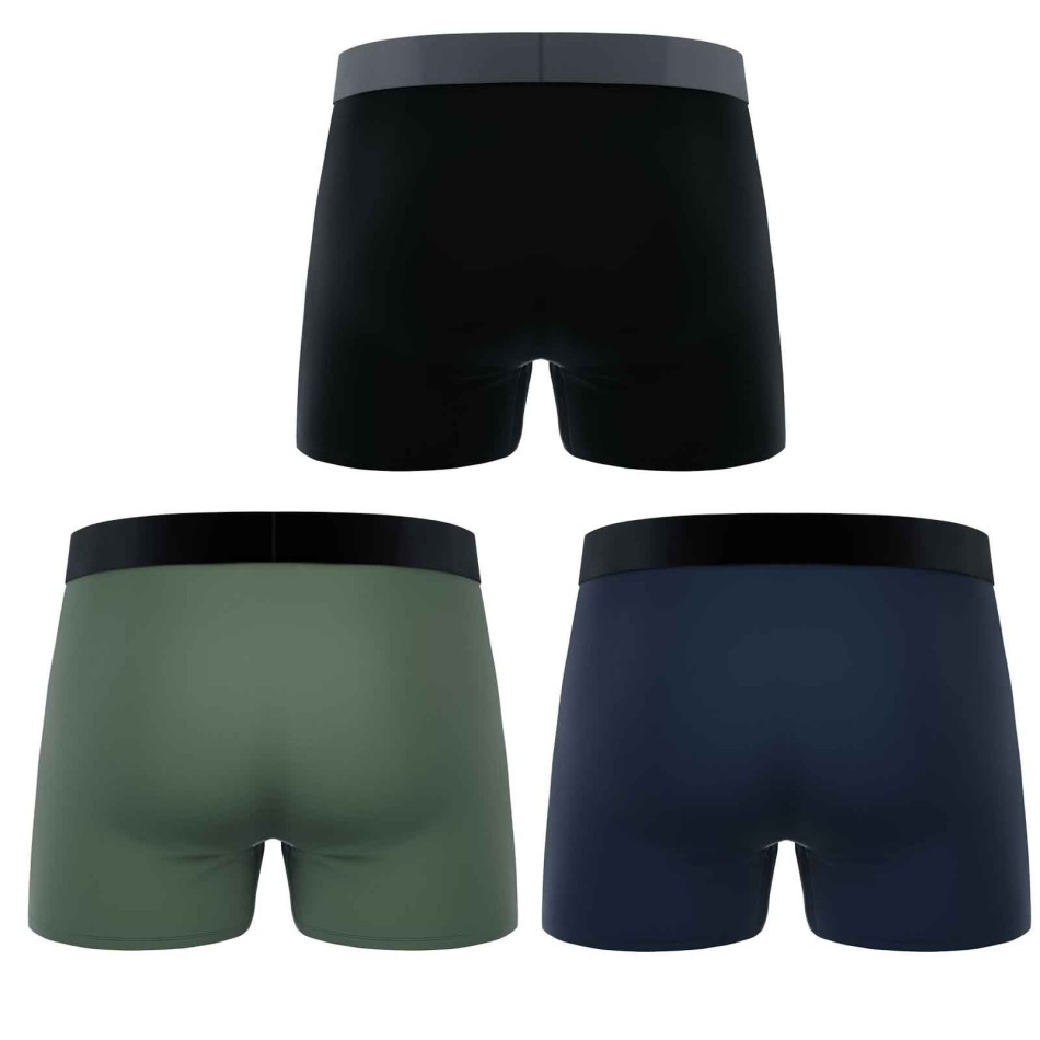 3er-Pack Herren Boxershorts aus Baumwolle "Von Dutch Logo" (Boxershorts für Männer) Von Dutch auf FrenchMarket