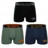 Lot de 3 Boxers Homme Coton "Von Dutch Logo" (Lot boxers Homme) Von Dutch chez FrenchMarket