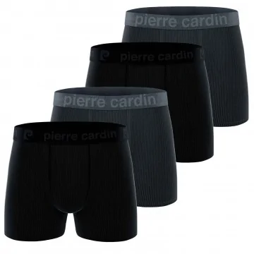 Set di 4 boxer "Bruce" in microfibra per uomo (Boxer da uomo) Pierre Cardin chez FrenchMarket