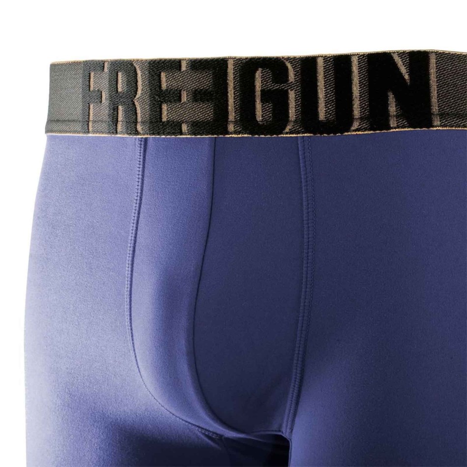 Set van 4 "KARL Signature" Soft Touch Microvezel Boxershorts voor Heren (Herenboxershorts) Freegun chez FrenchMarket