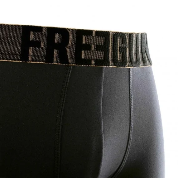 Set van 4 "KARL Signature" Soft Touch Microvezel Boxershorts voor Heren (Herenboxershorts) Freegun chez FrenchMarket