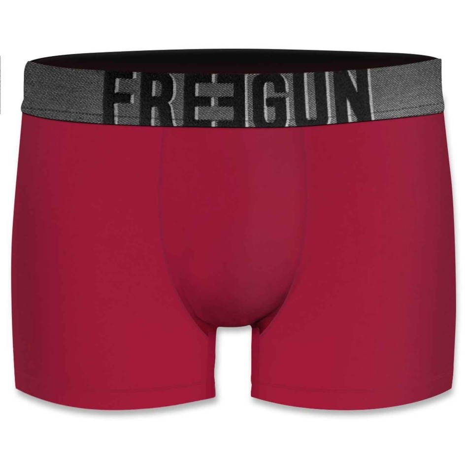 Set van 4 "KARL Signature" Soft Touch Microvezel Boxershorts voor Heren (Herenboxershorts) Freegun chez FrenchMarket