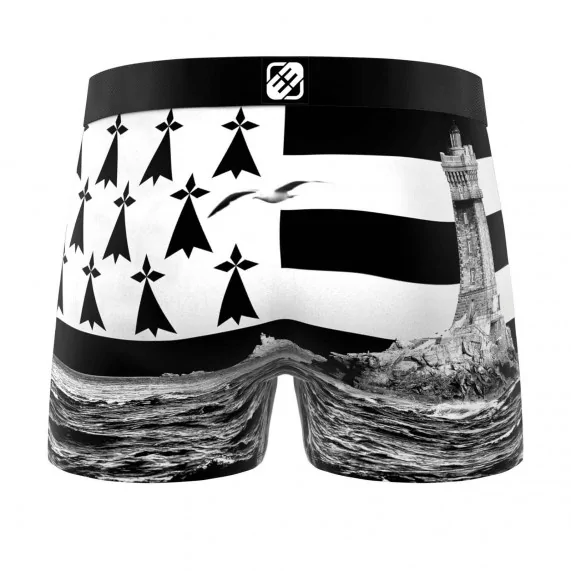 Boxer Mann Microfaser "La Bretagne" (Boxershorts Mann) Freegun auf FrenchMarket