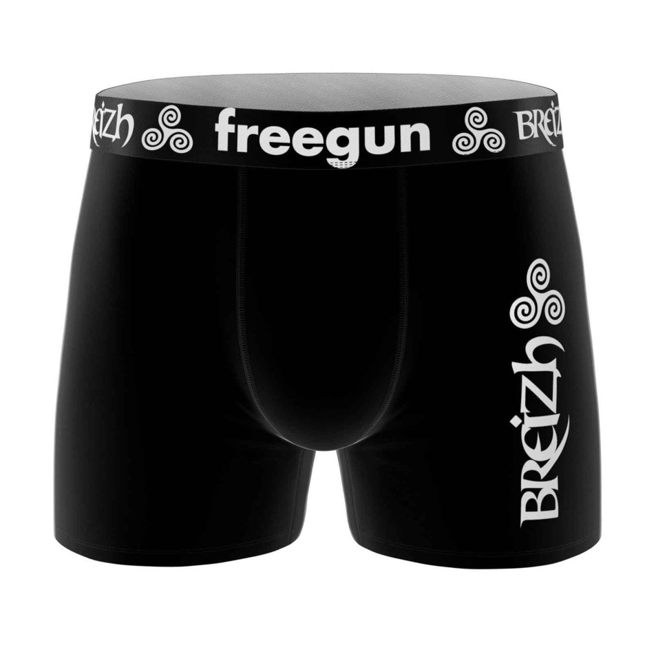 Men's Microfiber Boxer "La Bretagne (Men's boxer shorts) Freegun on FrenchMarket