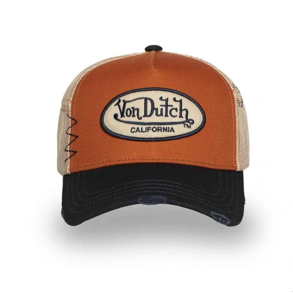 Cappello Trucker Grigio Usato (Cappellino) Von Dutch chez FrenchMarket