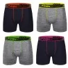 4er-Pack Boxershorts Herren Lang "6-inch" Mikrofaser "Dynamik Sport" (Boxershorts für Männer) Freegun auf FrenchMarket