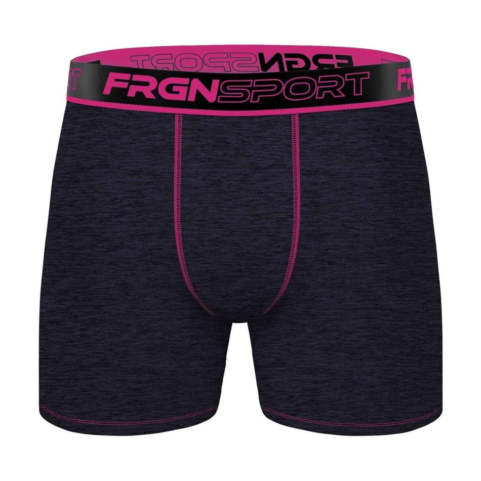 Set van 4 "Dynamik Sport" Heren Microvezel Lange Boxershorts 6 inch (Herenboxershorts) Freegun chez FrenchMarket