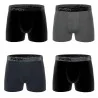 4er-Pack Boxershorts "Dynamik Sport" für Männer aus Stretch-Baumwolle (Boxershorts für Männer) Freegun auf FrenchMarket
