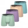 4er-Pack Boxershorts "Dynamik Sport" für Männer aus Stretch-Baumwolle (Boxershorts für Männer) Freegun auf FrenchMarket