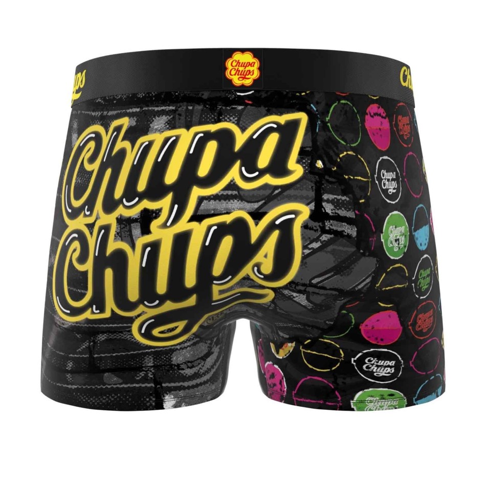 Chupa Chups Bubble" Men's Microfiber Boxer Briefs (Men's boxer shorts) Freegun on FrenchMarket