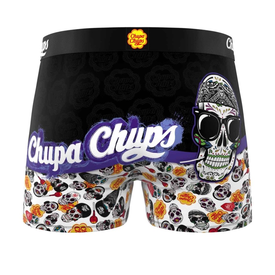 Boxer Homme Microfibre "Chupa Chups Bubble" (Boxers Homme) Freegun chez FrenchMarket