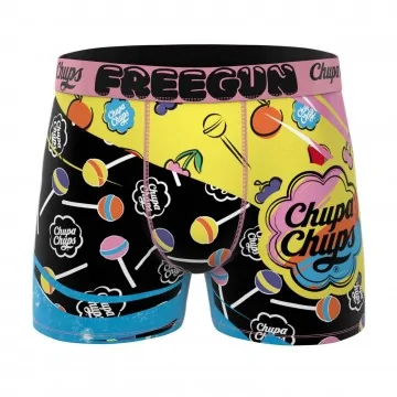 Boxer Homme Microfibre "Chupa Chups Bubble" (Boxers Homme) Freegun chez FrenchMarket