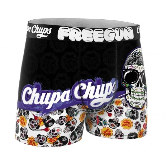 Set di 4 boxer "Chupa Chups" per uomo (Boxer da uomo) Freegun chez FrenchMarket