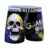 Lot de 6 Boxers Homme Microfibre "Pixel" (Boxershorts für Männer) Freegun auf FrenchMarket