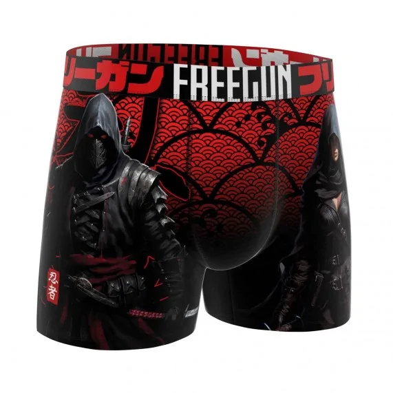 Lot de 6 Boxers Homme Microfibre "Street Futur Robot" (Calzoncillos para hombre) Freegun chez FrenchMarket