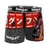 Lot de 6 Boxers Homme Microfibre "Street Futur Robot" (Boxershorts für Männer) Freegun auf FrenchMarket