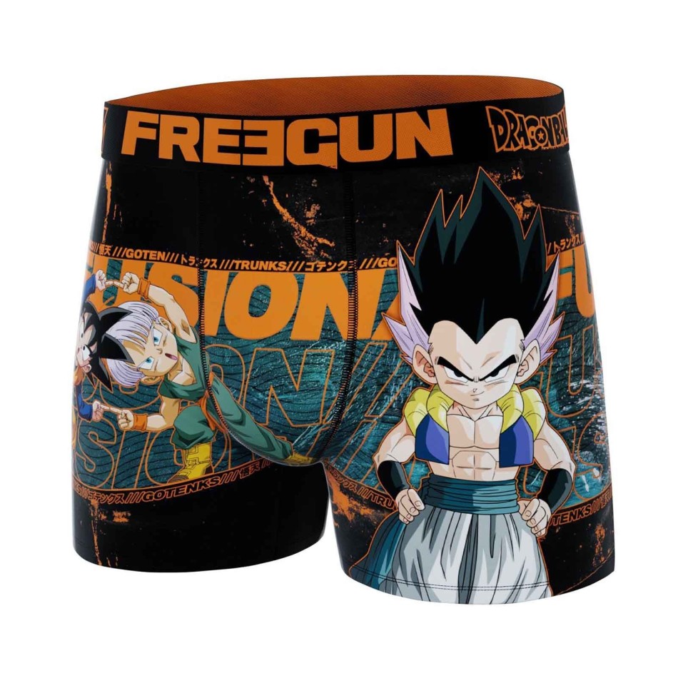 Boxer Homme Dragon Ball Z "Gotenks" (Boxers Homme) Freegun chez FrenchMarket