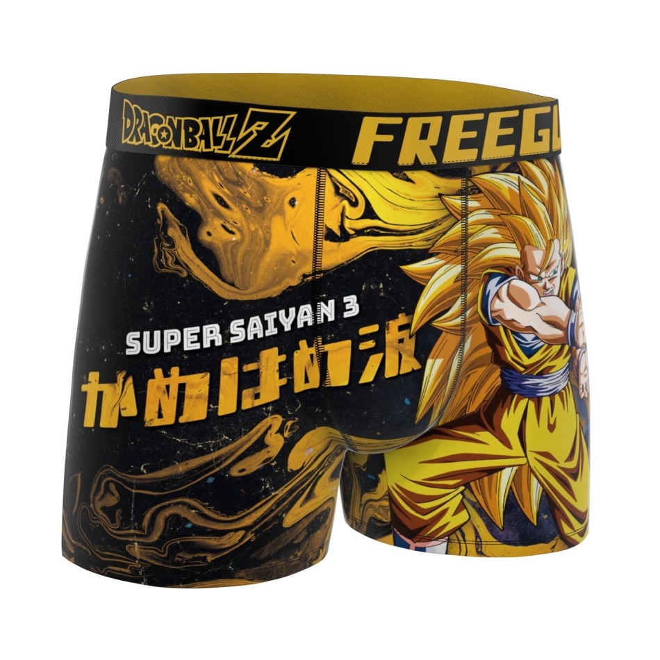 Dragon Ball Z "San Goku" Men's Microfibre Boxer Shorts (Men's Boxer Shorts) Freegun at FrenchMarket