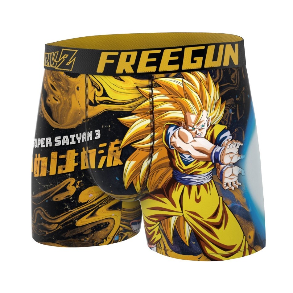 Dragon Ball Z "San Goku" Men's Microfiber Boxers (Men's Boxers) Freegun at FrenchMarket