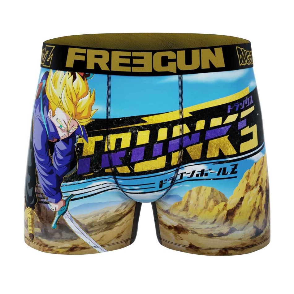 FREEGUN Dragon Ball Z-badbyxor för män Lila