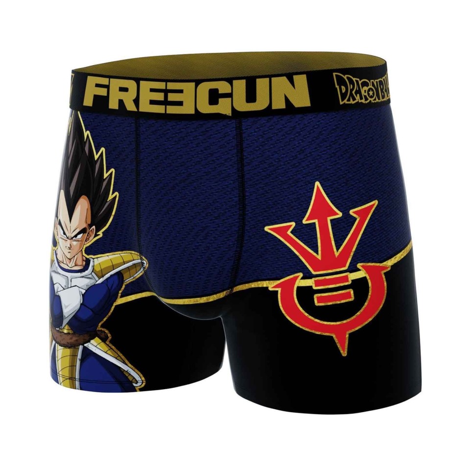 FREEGUN Boxer Homme Microfibre Dragon Ball Z "Vegeta"