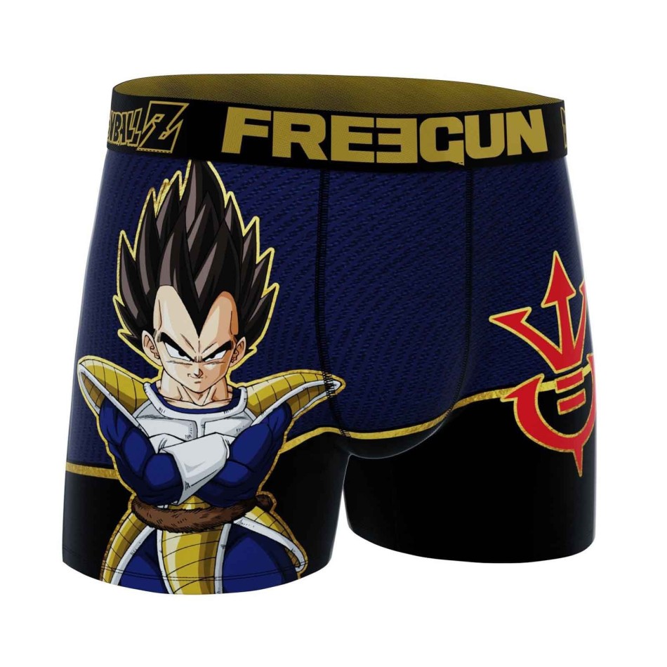Dragon Ball Z" Herren-Boxershorts aus Mikrofaser (Herren-Boxershorts) Freegun bei FrenchMarket