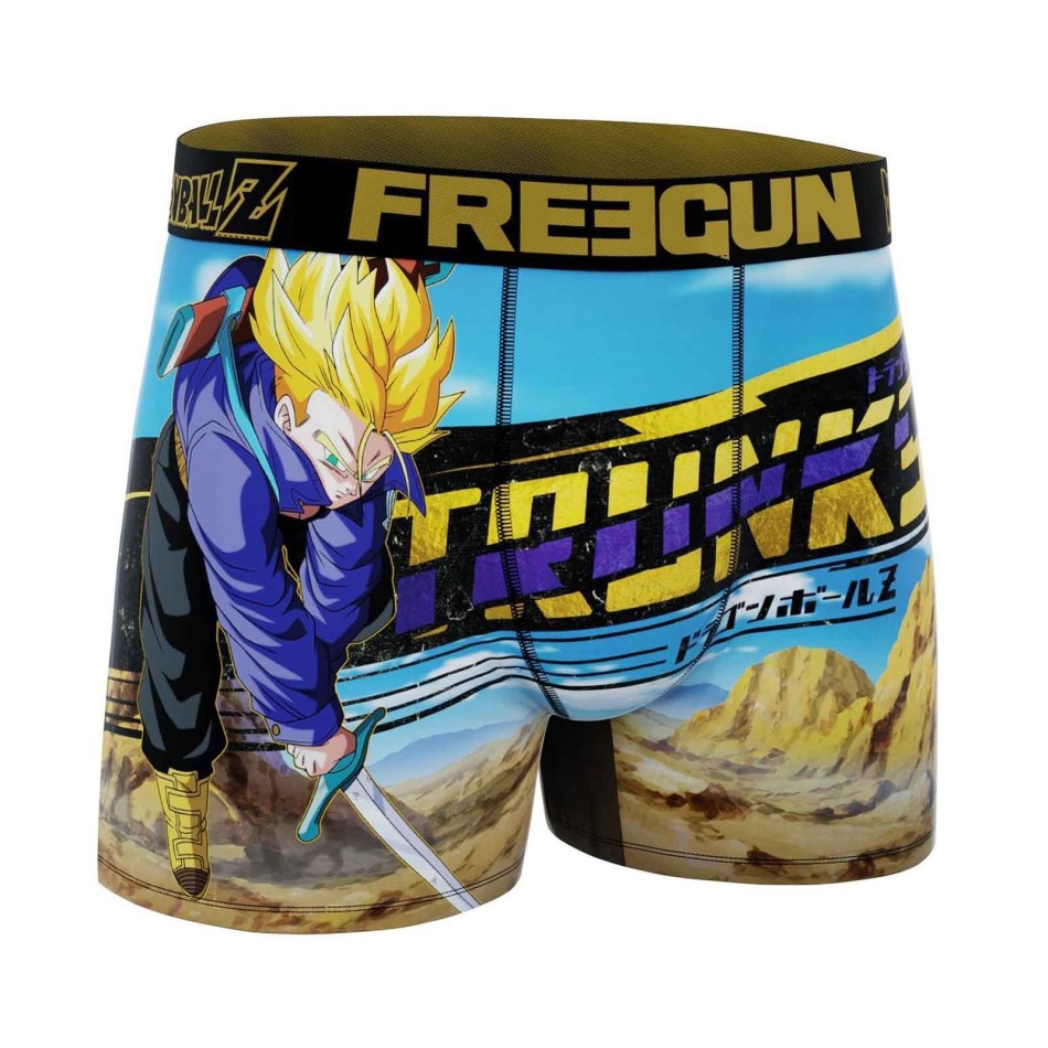 Set of 4 "Dragon Ball Z" Men's Microfibre Boxer Briefs Freegun at FrenchMarket