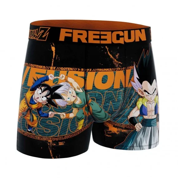 Lot de 4 Boxers Homme Microfibre "Dragon Ball Z" (Lot boxers Homme) Freegun chez FrenchMarket