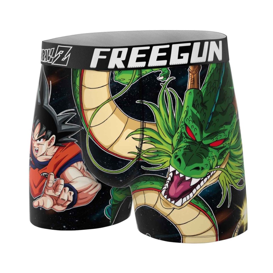 Lot de 4 Boxers Microfibre Garçon Dragon Ball Z (Lot boxers Garçon) Freegun chez FrenchMarket