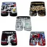 Confezione da 5 boxer in microfibra da ragazzo della "USA Collection (Confezione di boxer da ragazzo) Freegun chez FrenchMarket