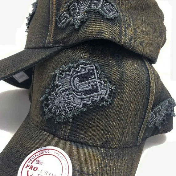 Casquette Snapback NBA San Antonio Spurs "Downtown Pro HWC" (Casquette NBA) Mitchell & Ness chez FrenchMarket